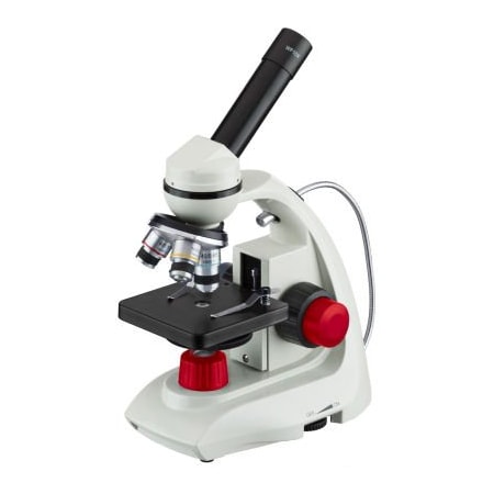 United Scope. AmScope 40X-1000X Dual Top & Bottom LED Portable Compound Microscope M170C-R
